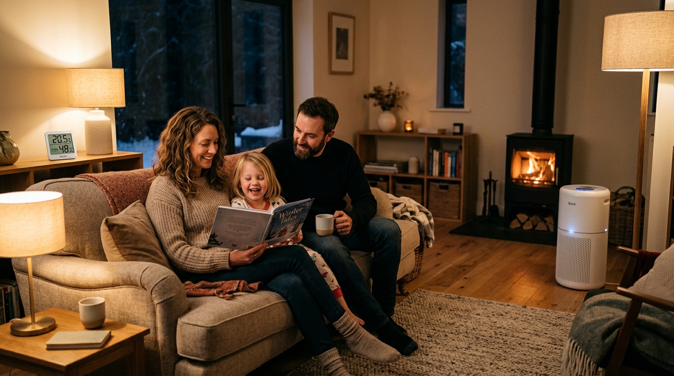 How to Keep a Home Fresh in Winter with Windows Closed