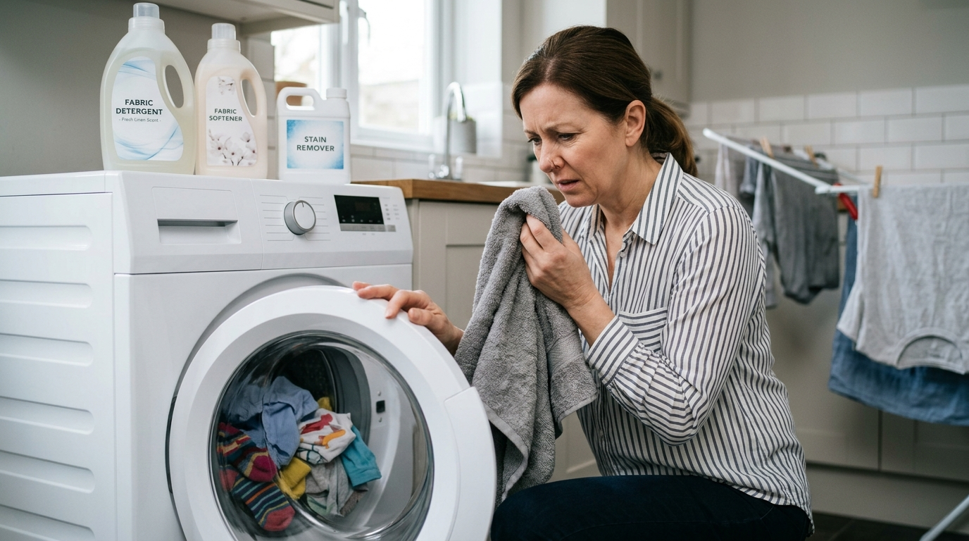 Why Laundry Still Smells After Washing